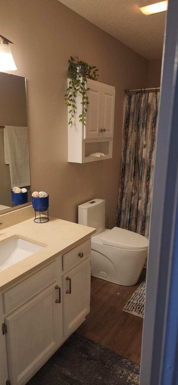 Clean accessible bathroom