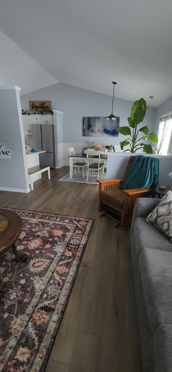 Spacious dining area for shared meals